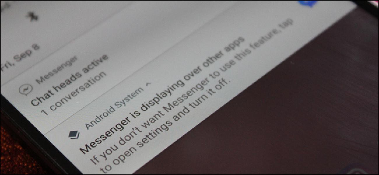 Nola desgaitu "Oreo beste aplikazio batzuen gainetik" Android Oreo-n jakinarazpena