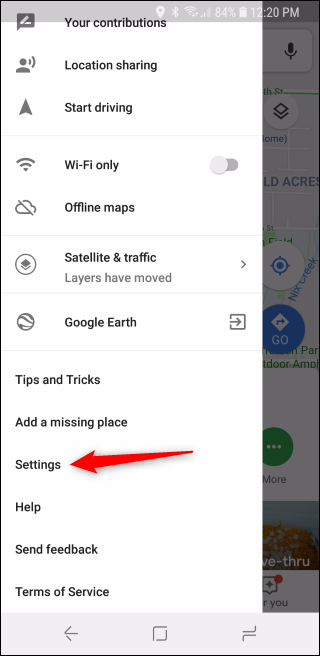Nola erabili Google Maps musika kontrolak Spotify-era, Apple Musika edo Google Play Music 7