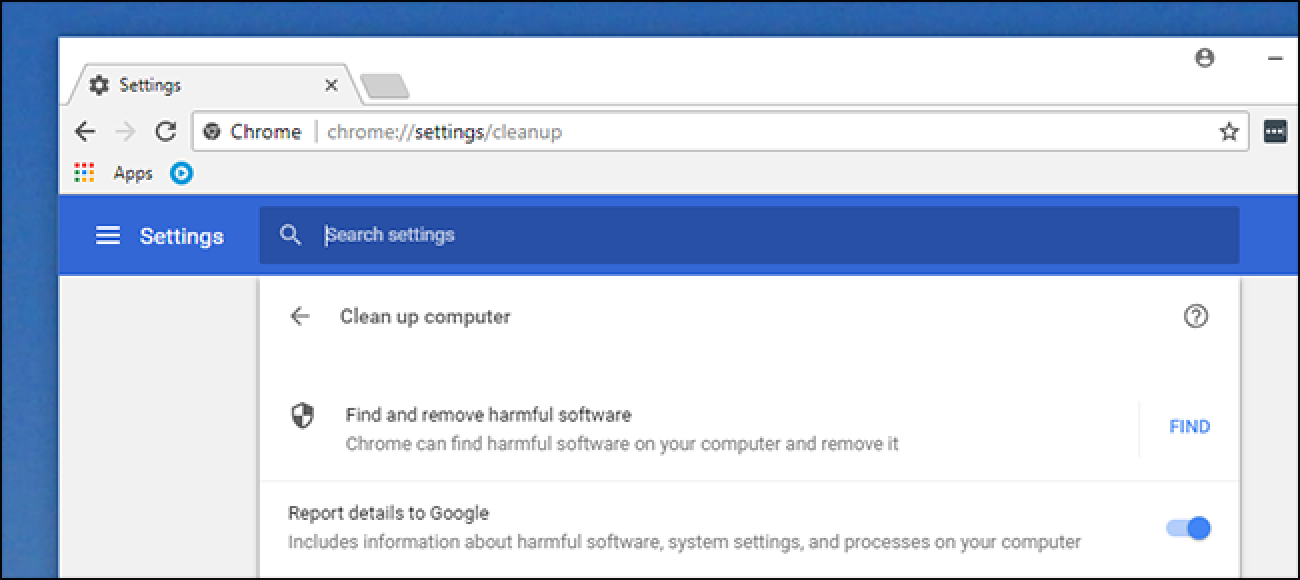 Chrome-k Malware-ako eskanerra eraiki du, hona hemen nola erabili
