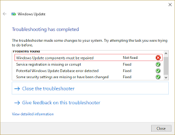 Konpondu: datu-basea eguneratzeko errorea Windows Eguneratu at Windows 10