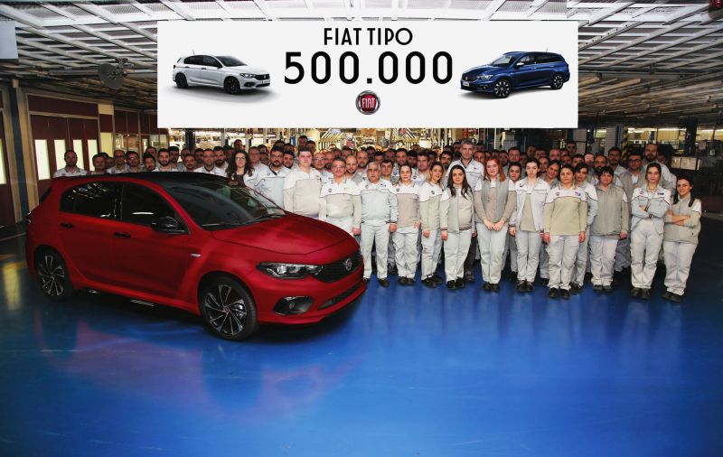 500.000garren Fiat Tipo-k ekoizpen linea utzi du Bursa-en!