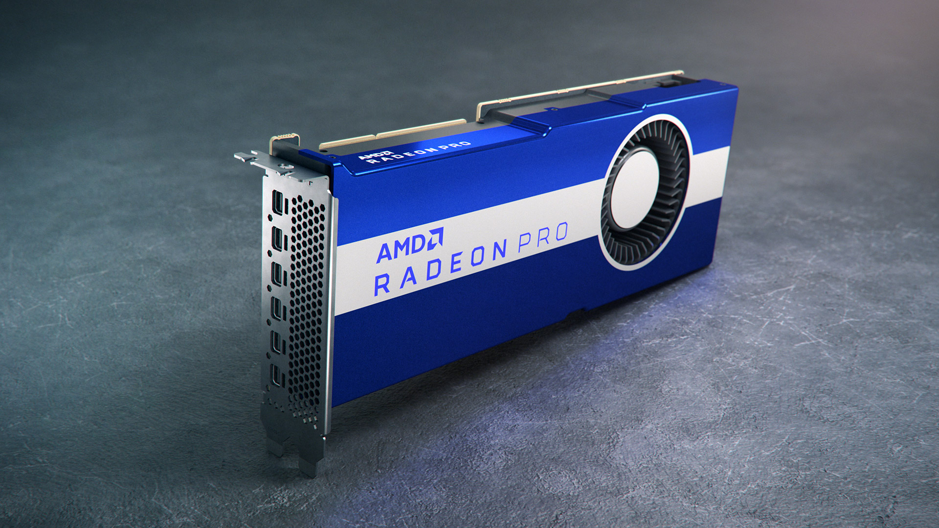 AMD Radeon Pro VII: lantokietako txartel grafiko baten aurkezpena