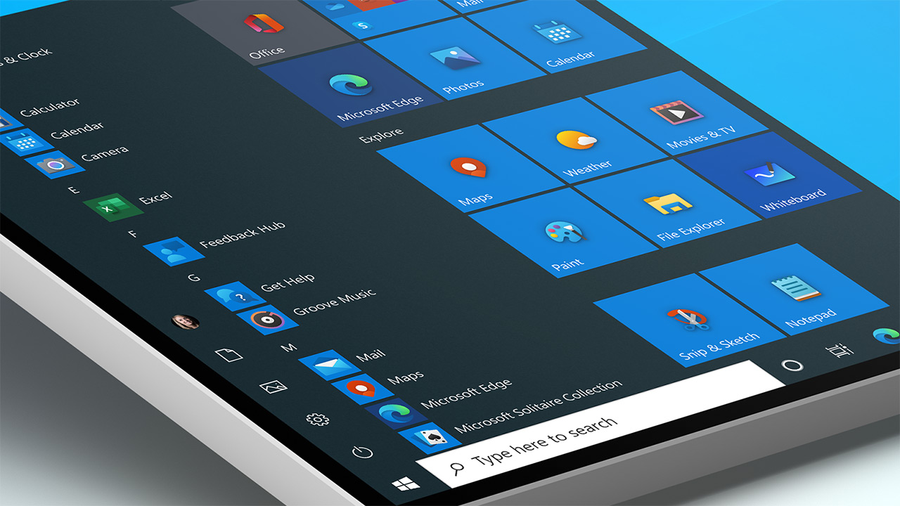 Microsoft-ek sistemaren ikono berriak erakusten ditu Windows 10