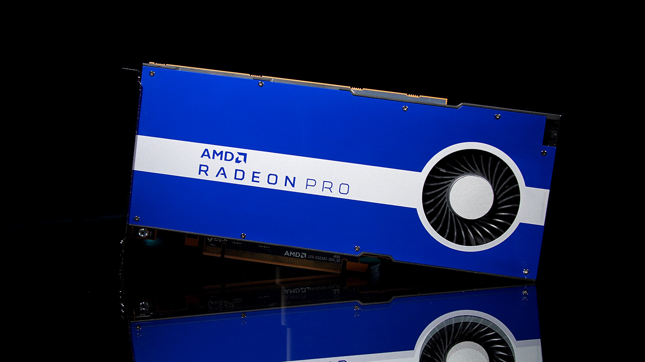 AMD Radeon Pro W5500 - lantokietako txartel grafiko baten aurkezpena