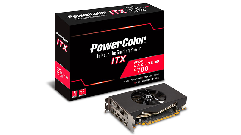 PowerColor Radeon RX 5700 ITX - txartel grafiko txiki baten aurkezpena