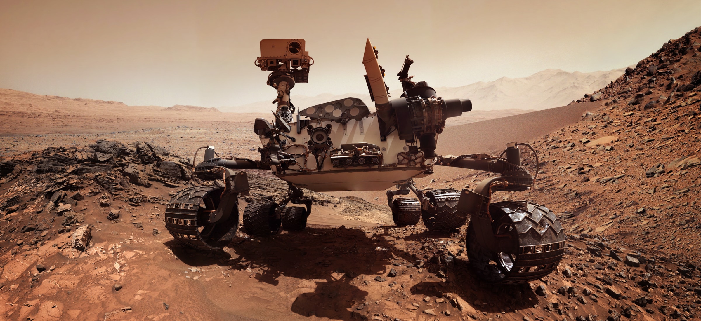 Martian Curiosity roverrek duela egun batzuk argazki bat atera zizun. Ez zenekien ezta