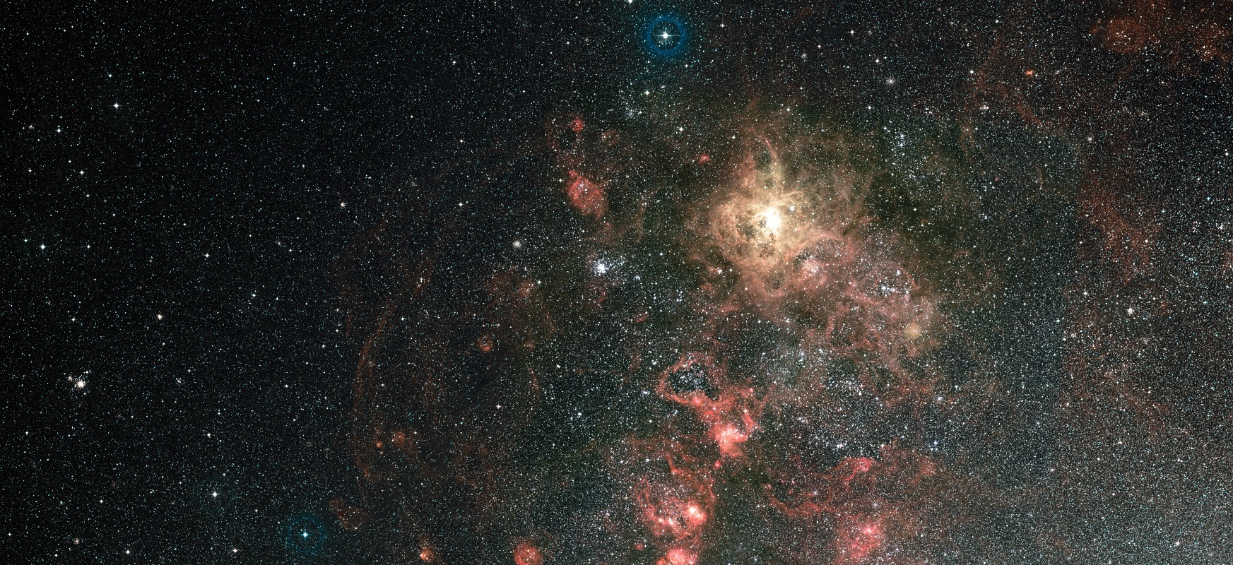 Hubble-k izar masiboak Tarantula Nebulan nola sortzen diren aztertzen du