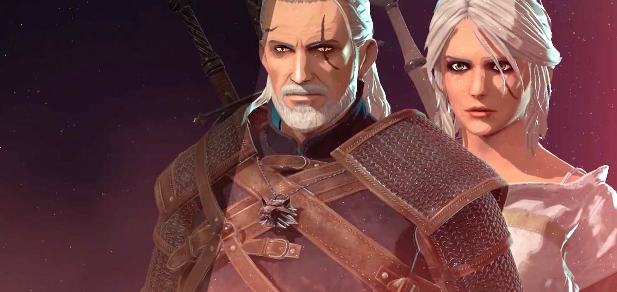 Geralt-ek mech handia kontrolatzen du eta Ciri-k tronpetak botatzen ditu zerutik. Witcher heroiak hurrengo jokora joaten dira