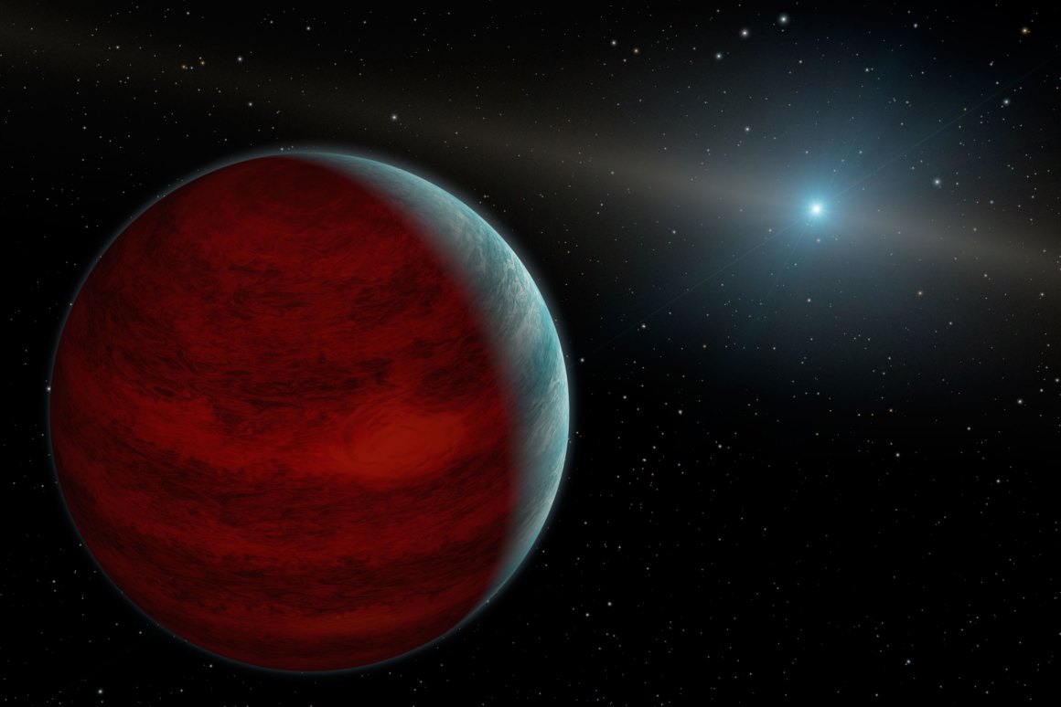 Astronomoek harritzeko beste arrazoi bat dute. HR 5183 b exoplaneta da, eta bere orbita ez da normalean jokatzen