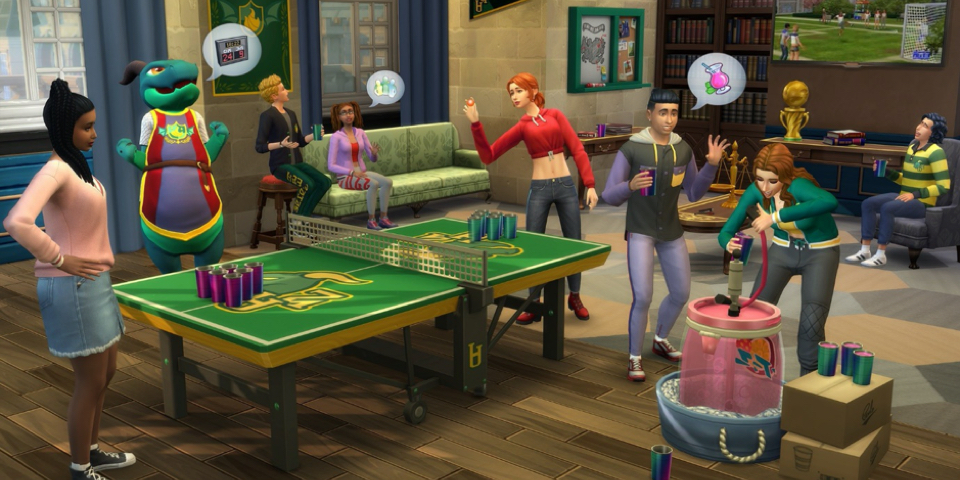 The Sims 4: Unibertsitatea berrikustea