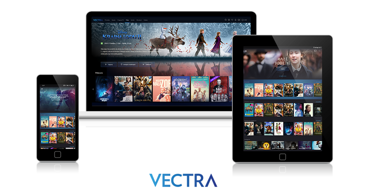 Vectra VOD TV Online - bideo eskaera zerbitzua linean ere eskuragarri dago