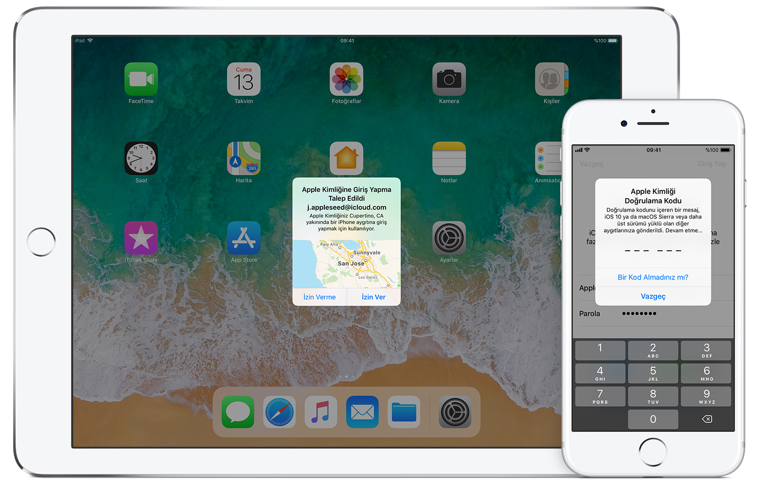 iOS 12k bi urratseko egiaztapen lana errazten du