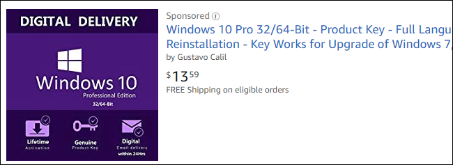 Kontuz ibili kontratazioan Windows 10 Noiztik Amazon 2