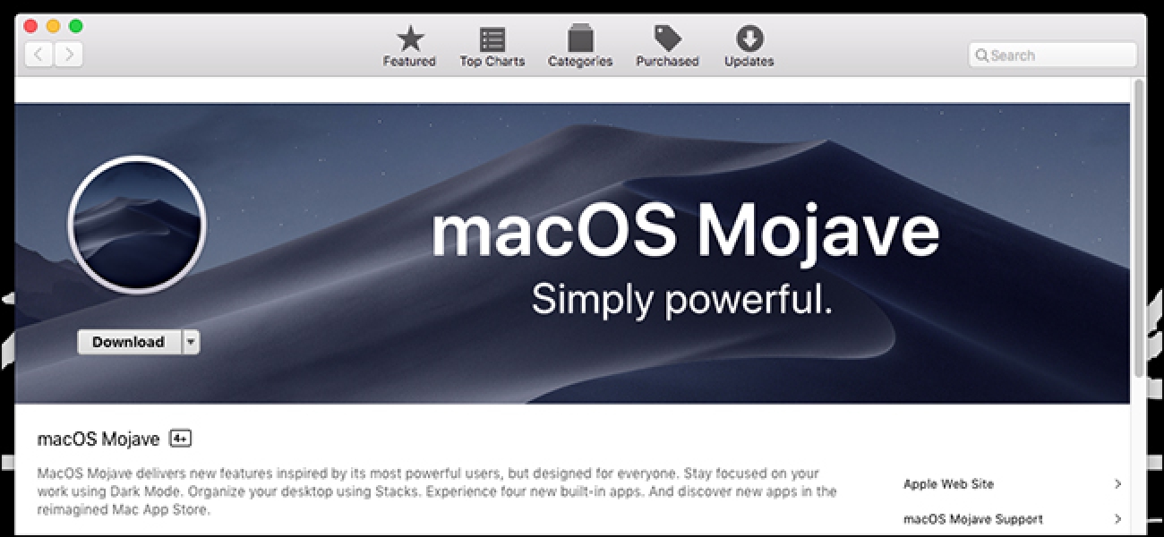 Apple Oraindik MacOS Mojave-ren bertsio berritzeko alertak bidaltzen dira bateraezinak diren ordenagailu zaharrentzat