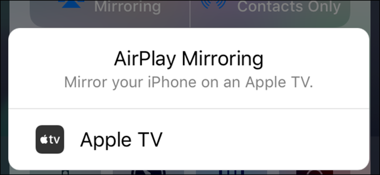 Nola ispilatu zure Mac, iPhone edo iPad pantaila zurean Apple TV