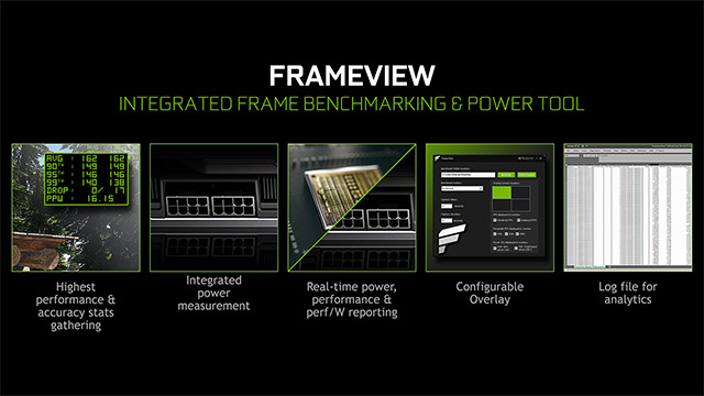 Nvidia FrameView - txartel grafikoaren errendimendua probatzeko aplikazio berria