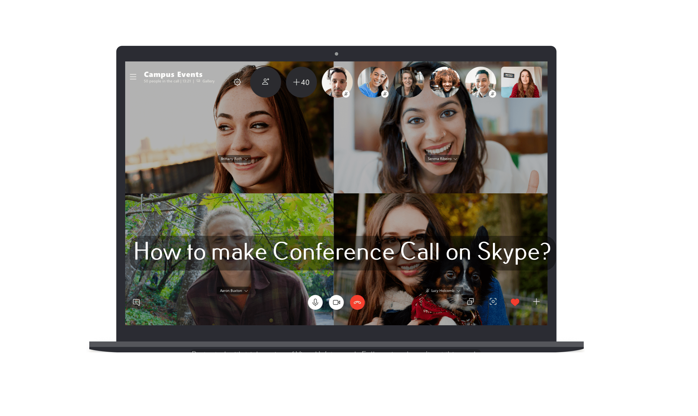 Nola konfiguratu konferentzia deia Skype (Taldearen deia)