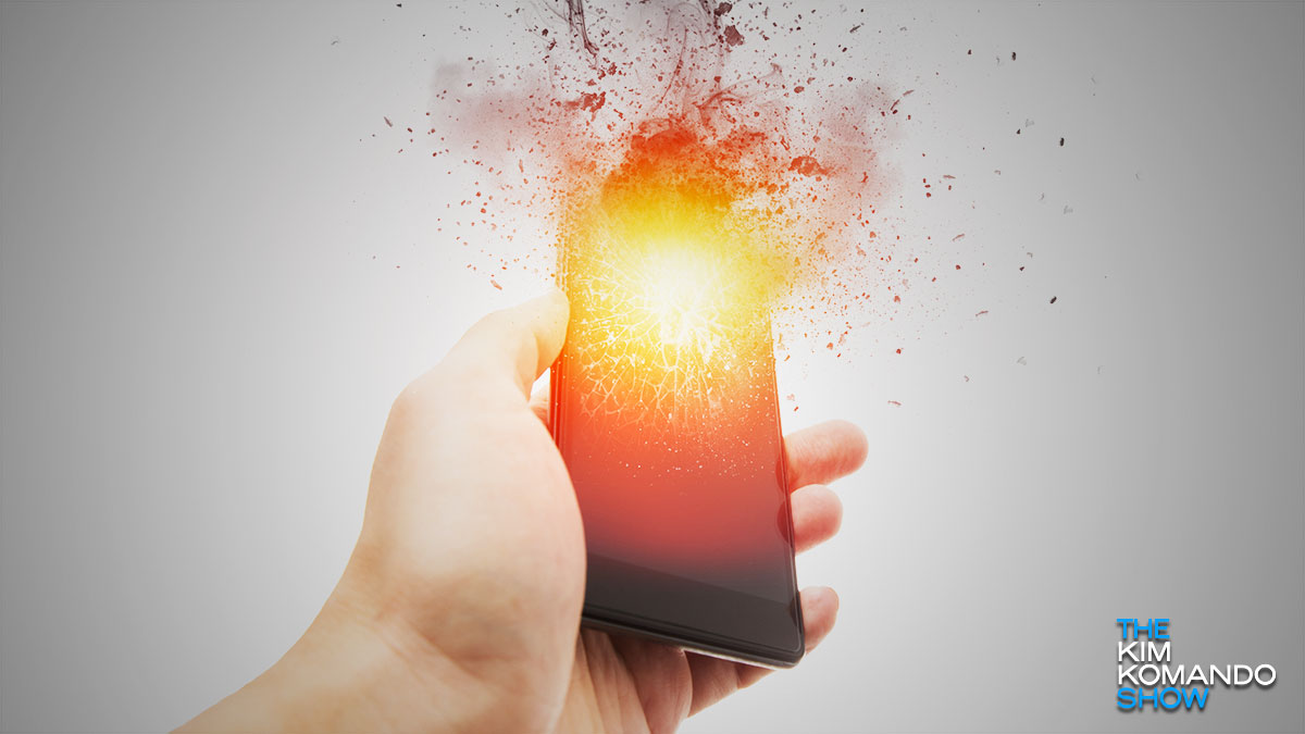 Segurtasun abisua: Samsung erabiltzaileak esan du telefonoak su hartu duela eta lehertu egin dela