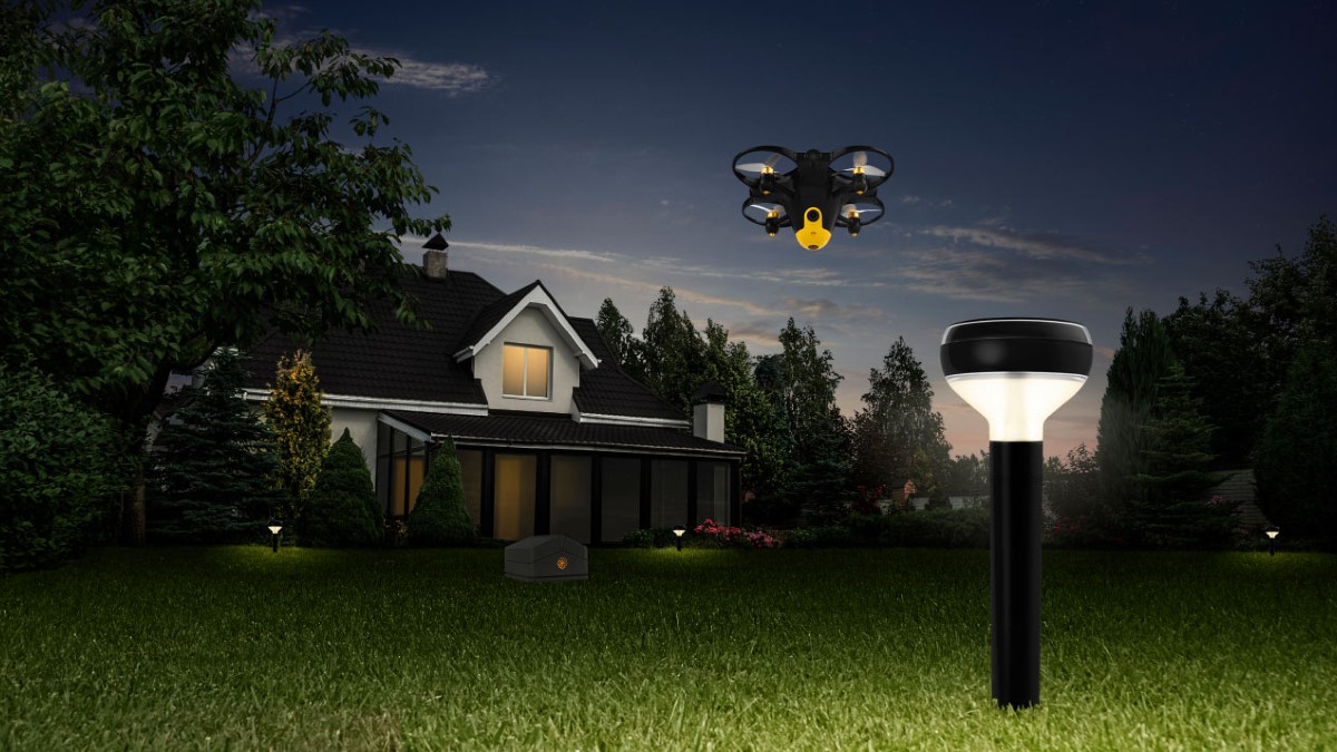 home babes-sistema bat garatu dute drone batera